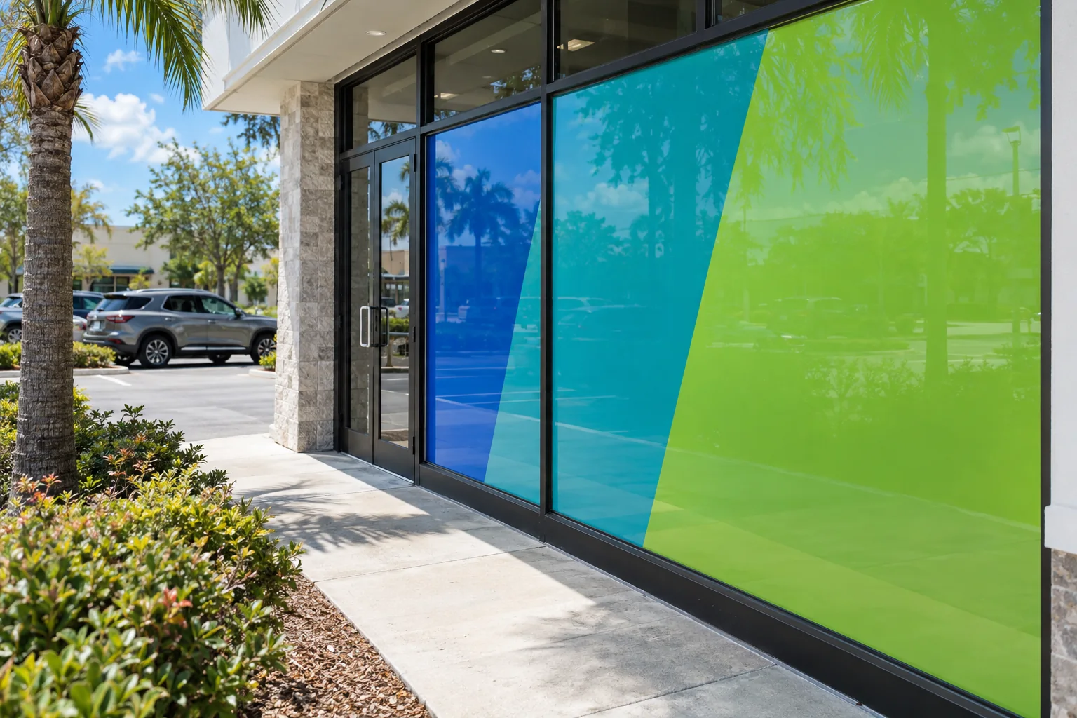 Graphics: the finished window
