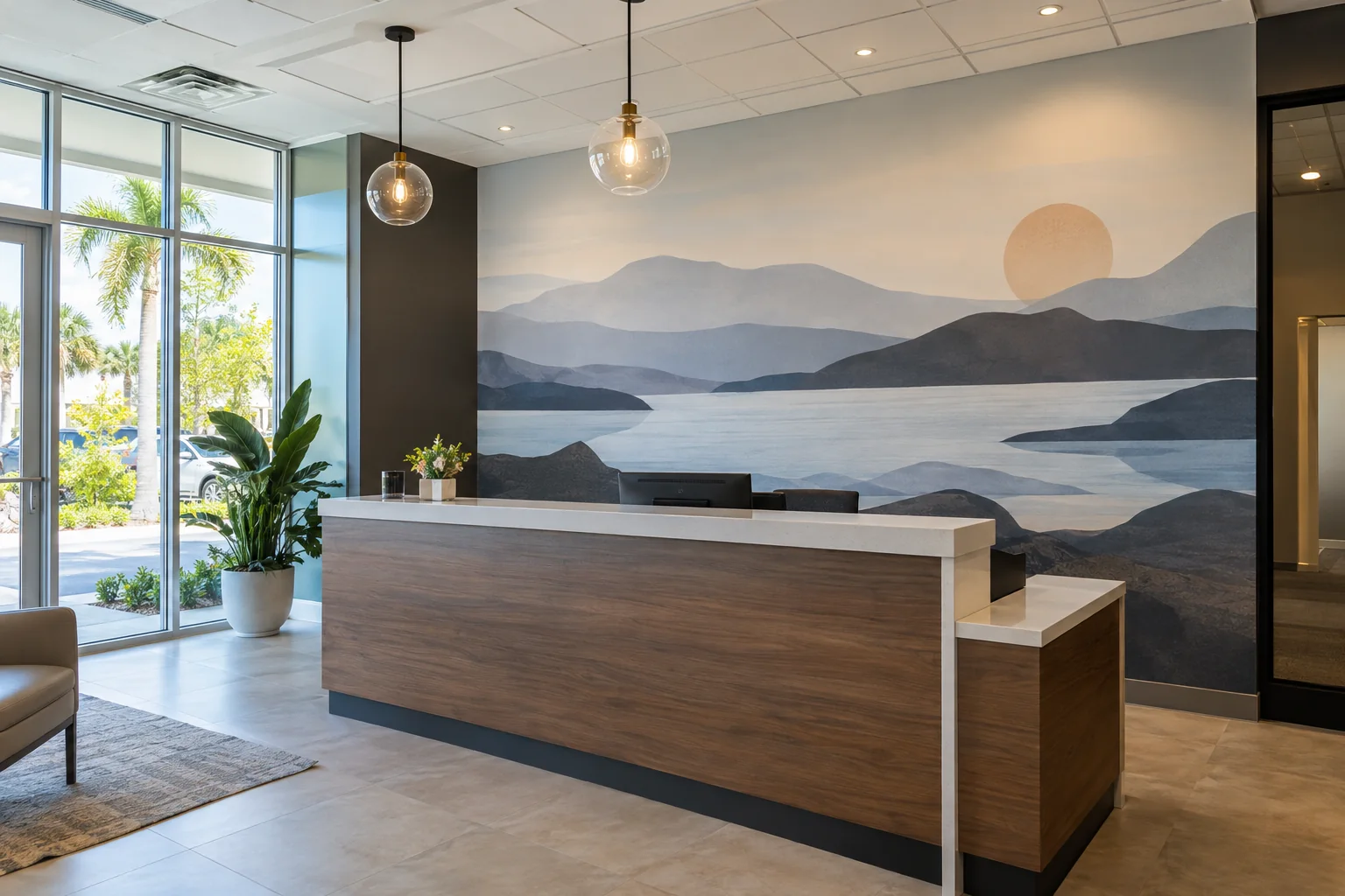 Graphics: a wall graphic